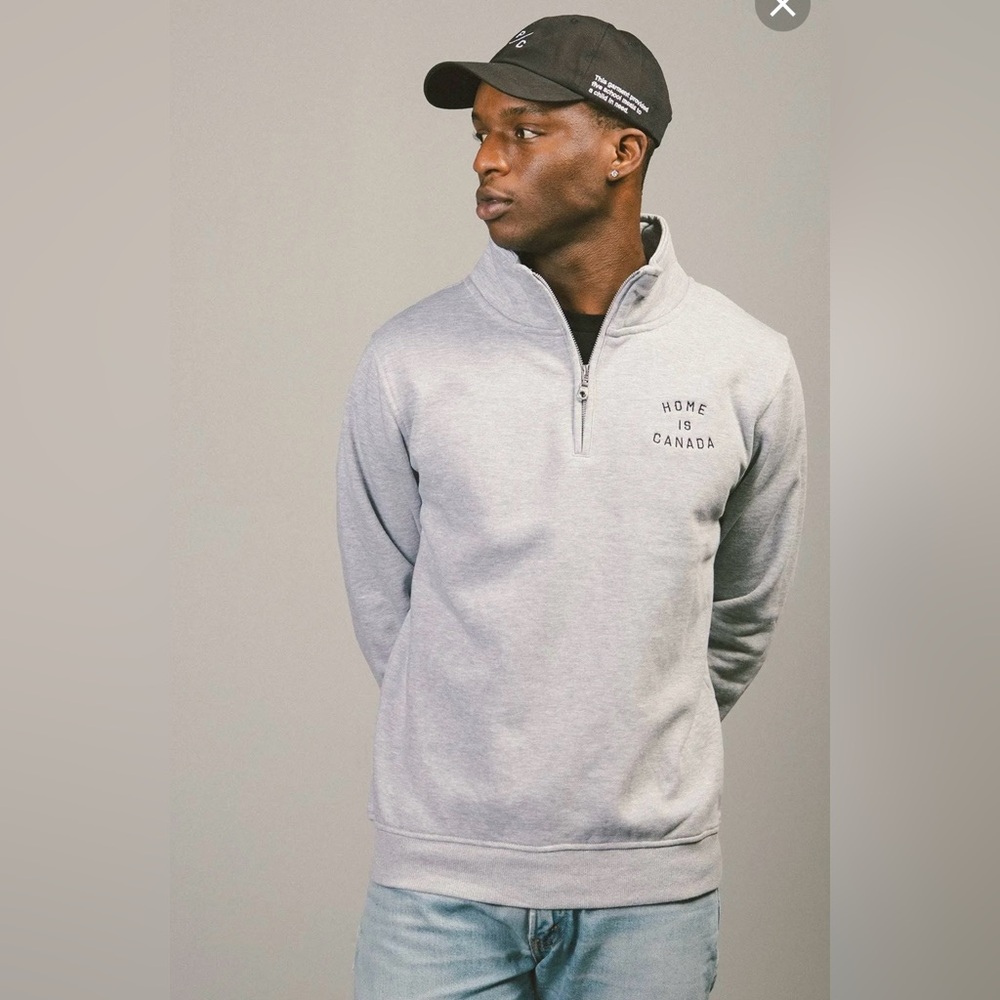 Peace Collective P/C Home is Canada 1/4 Zip Sweatshirt